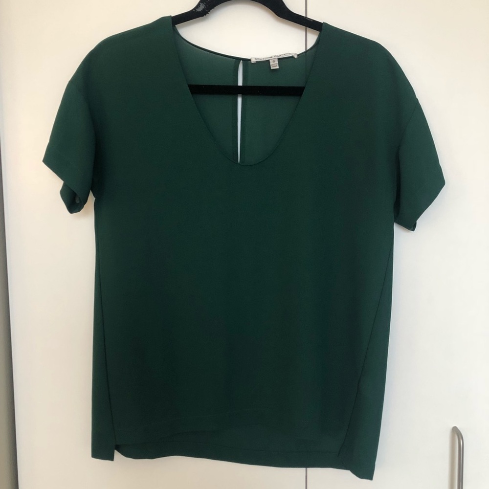 Size S Collective Concepts Green Blouse